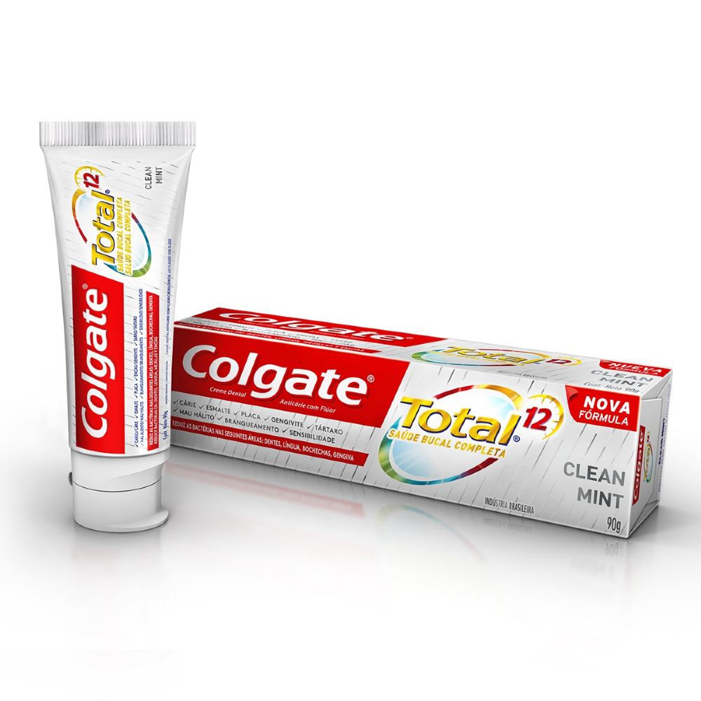 Creme Dental Colgate Total 12 Clean Mint 180g